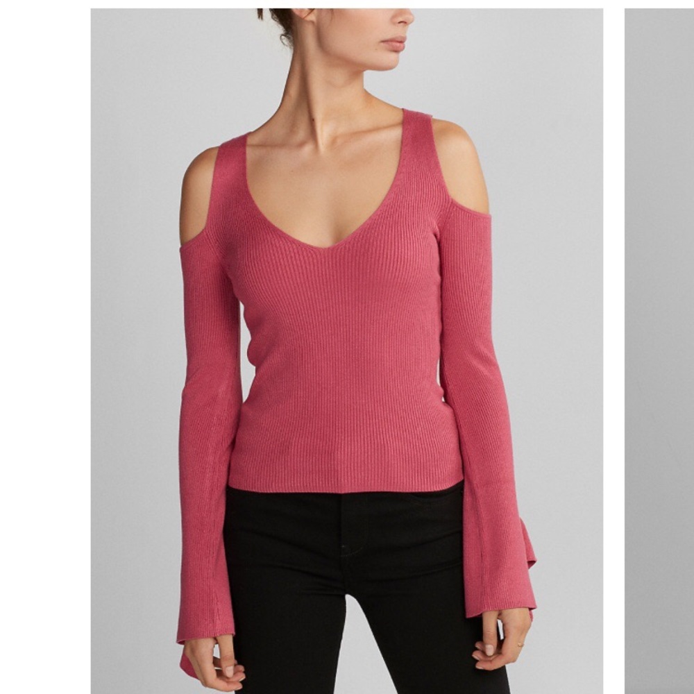 Express sexy ruffle top